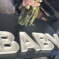 Baby Charcuterie Letters 