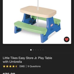 Mesita Para Picnic De Niños