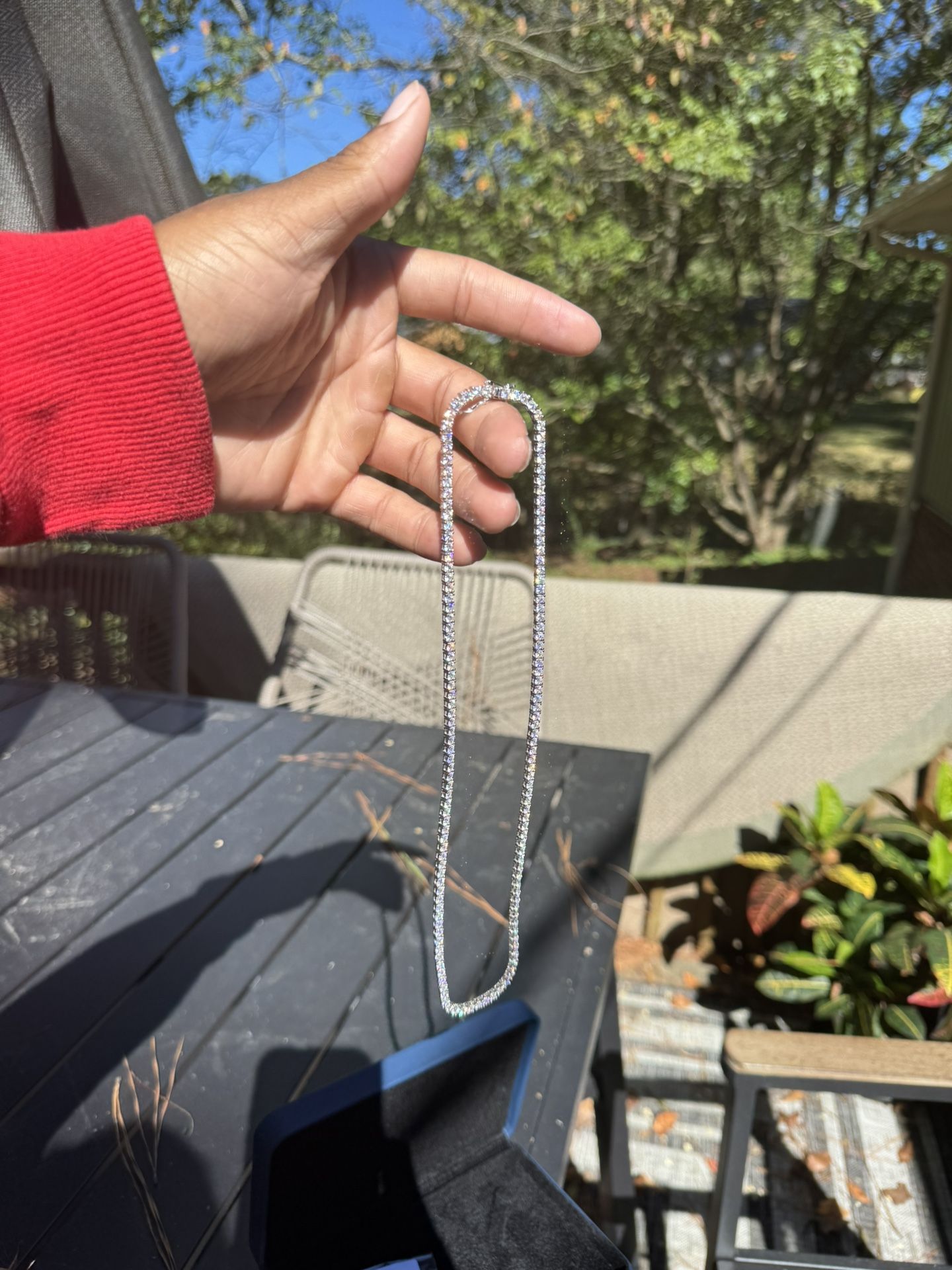 Moissanite Tennis Chain