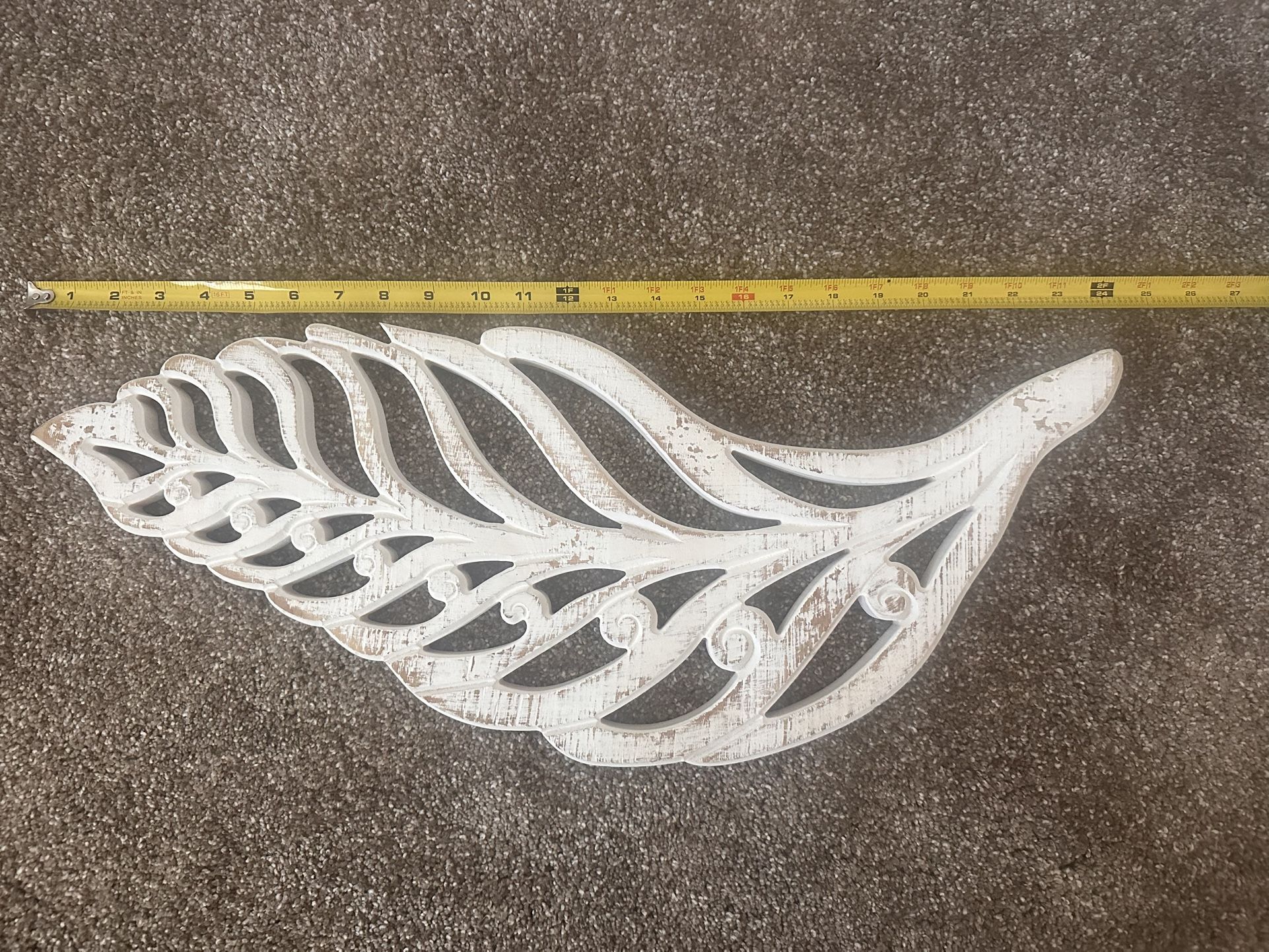 Wooden Feather Art