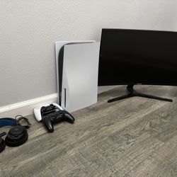 PlayStation 5 Disc Version Bundle Remote Controllers Headset