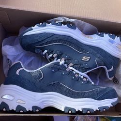 Sketchers D’lite Slate Women’s 7.5