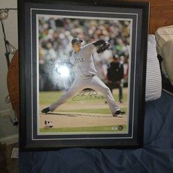 Signed & Framed Picher For Settle