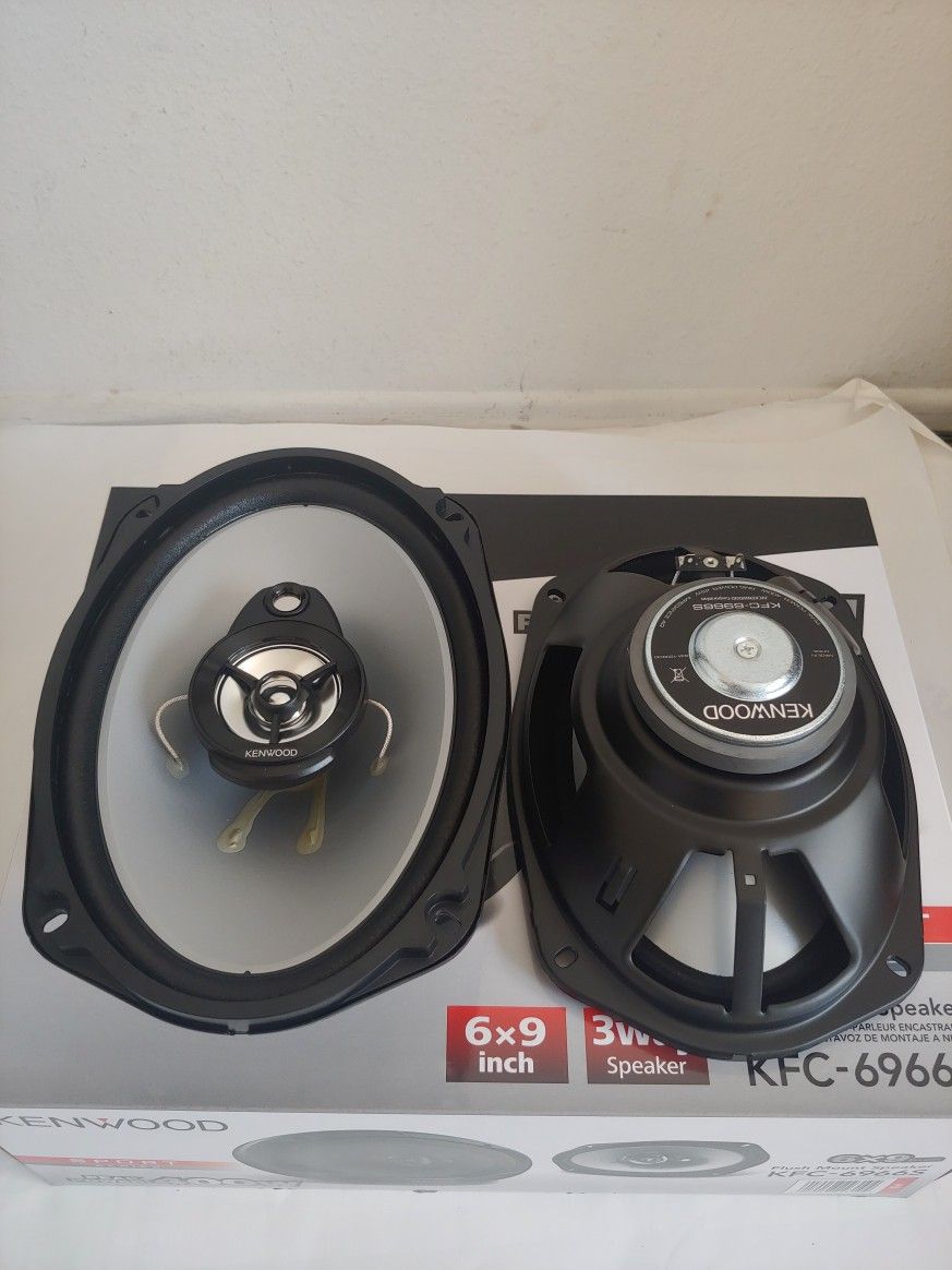 KENWOOD 1 PAIR 6×9 3 WAY 400 WATTS CAR SPEAKER ( BRAND NEW PRICE IS LOWEST INSTALL NOT AVAILABLE )