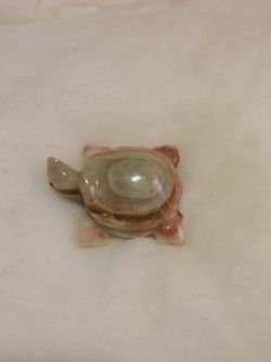 Marble onyx show piece animal fish turtle duck bull elephant
