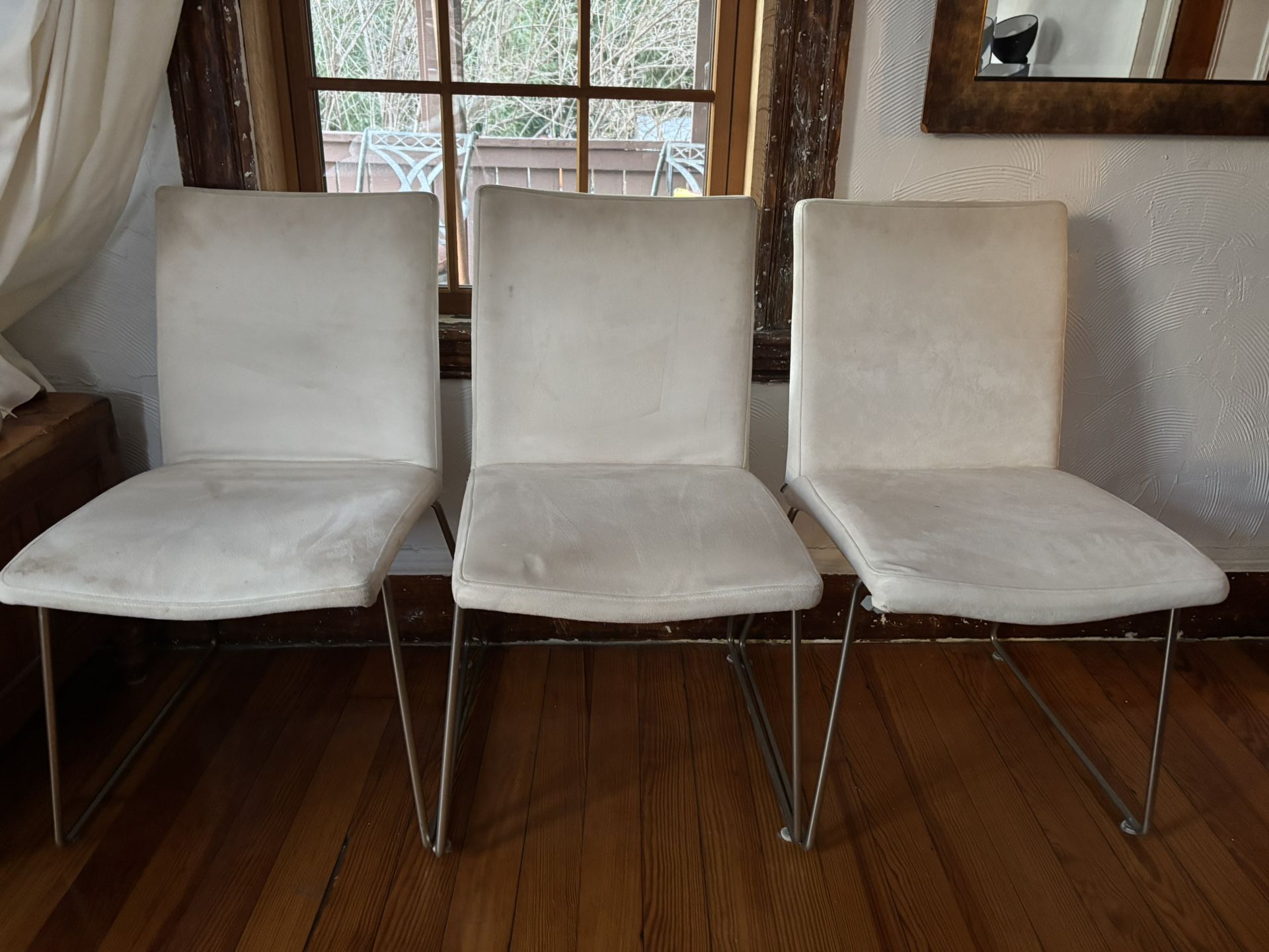 BoConcept Set Of 6 Mariposa Dining Room Chairs + 3 Additional Covers