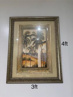 Large Palm Tree Wall Art