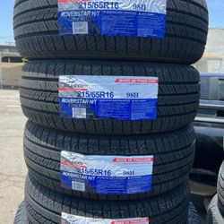 215/65/16 New Tires Set Of 4 Atlander Installed And Balanced Set De 4 Llantas Nuevas Instaladas Y Balanceadas