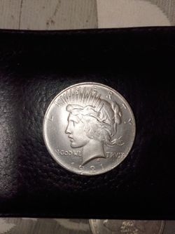 1921 peace dollar