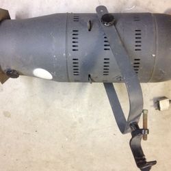 Vintage 1940’s Hollywood Stage Light. Kliegl Bros. 1000 Watts. Shop 22 #1357 Art Deco Steampunk Antique Lamp Decor