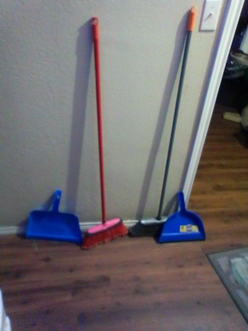 Broom And Dust Pan For Sale 