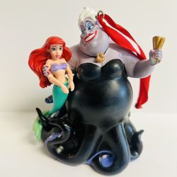 Disney Ursula And Ariel Christmas Ornament