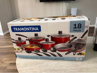 Tramontina 18-Piece Nonstick Cookware Set - New in Box