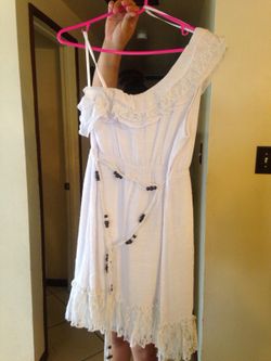 White dress
