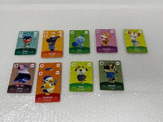 Animal Crossing Loose Amiibo Cards