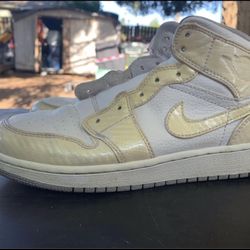 Air Jordan 1 Phat White Wolf Grey Men /youth 5.5 women’s 7