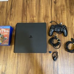 Ps4 Slim 1 Tb With Games