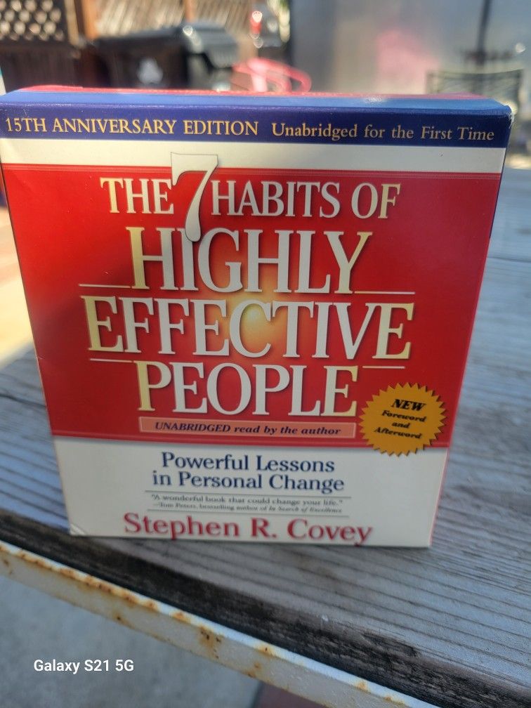 13 CDs:  The Habits Of Highly Effective People 