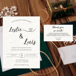 Digital Invitations For Any Theme Party, Wedding Invitation