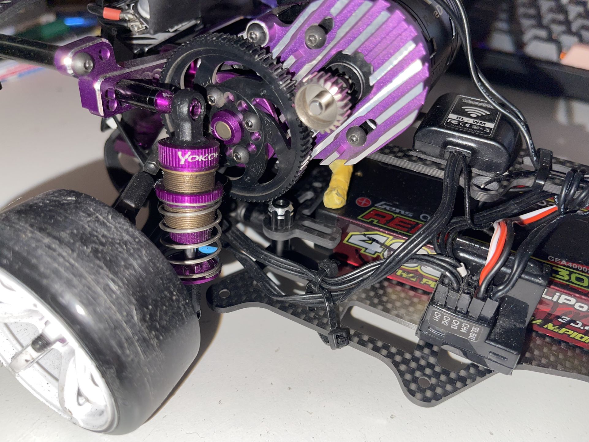 Yokomo YD2-ZX Purple Special Edition Full Options RTR RWD Drift 1