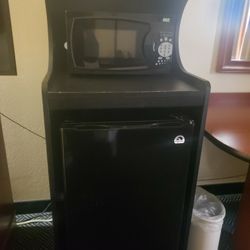 Microwave/ Refrigerator Cabinet 