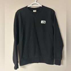 The North Face Patch Heritage Black Crewneck
