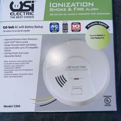 USI Electric Smoke Alarms. 