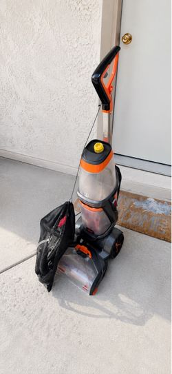 Bissell ProHeat 2X Revolution Pet Full Size Upright Carpet Cleaner, 1548F, Orange
