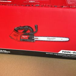 Milwaukee M18 FUEL 14” Top Handle Chain Saw Tool Only 