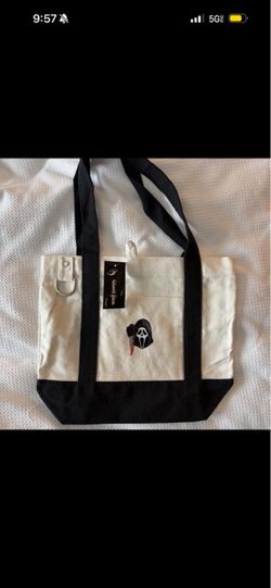 NEW 2026 Spirit Halloween Ghost Face Scream Mini Tote Bag IN HAND FAST SHIP