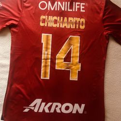 Playera De Chivas De Chicharito Versión Jugador,