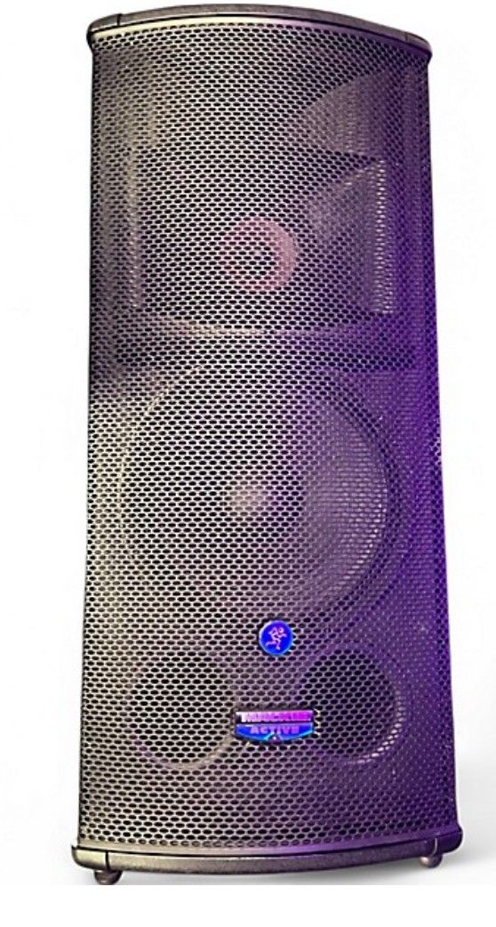2 Used Mackie SR153OZ Speakers W Power Cords