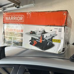 Warrrior Table Saw