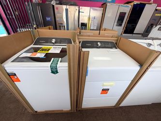 New WHIRLPOOL washer & dryer