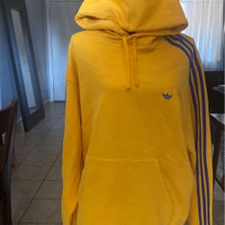 Adidas skateboarding mini shmoo gold/yellow hoodie XL