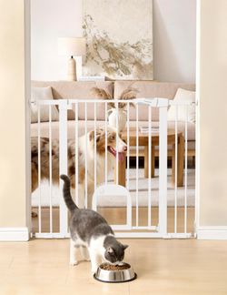 Babelio 36" Tall Pet Baby Gate with Cat Door
