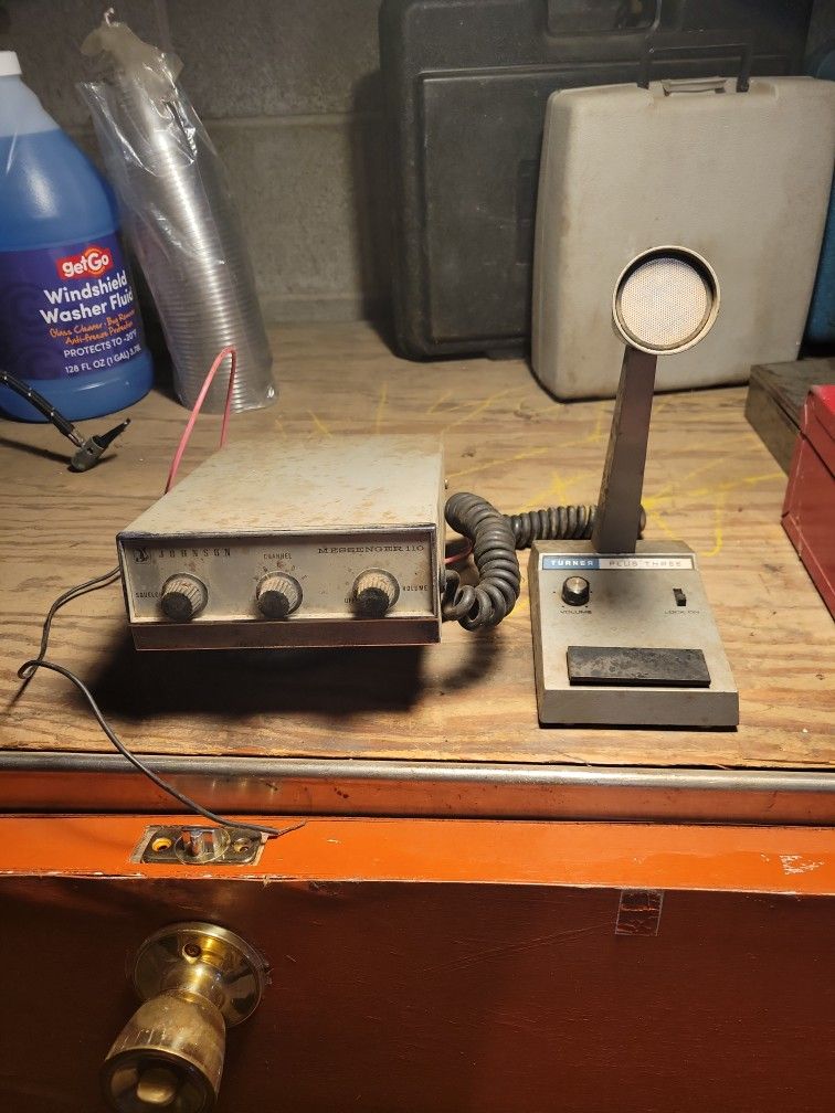 vintage rare turner plus 3 microphone