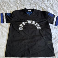 Off-White Men's 23 Abloh Jersey in Black/White (Recipient included)