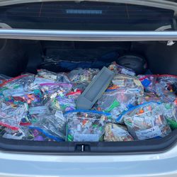 Bulk Lego Pieces and Minifigures