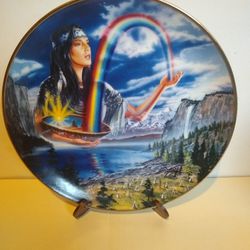 Royal Doulton "Rainbow Maiden" collector plate