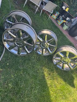 20” OEM GMC wheels