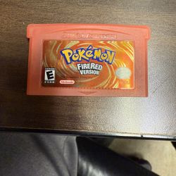 Pokémon Fire Red GBA (tested And Working)