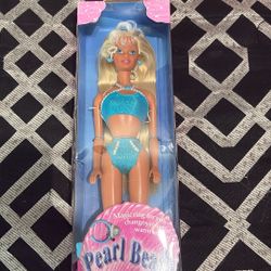 NEW VINTAGE MATTEL 1997 PEARL BEACH BARBIE 18576-NIB