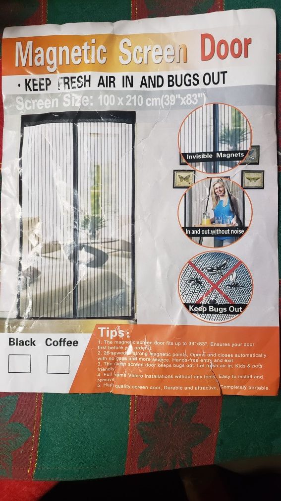 Magnetic Door Screen