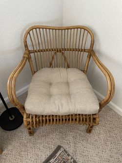 World Market Rattan Chair for Sale in San Diego CA OfferUp