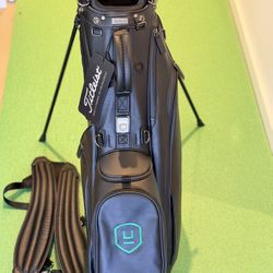 Titleist Links legend Stand Bag- Blk. NEW