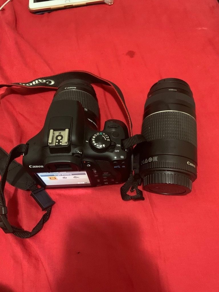 Canon T6 Rebel DSLR camera