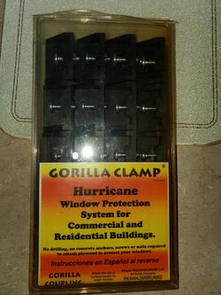 Hurricane window Rubber Clamps