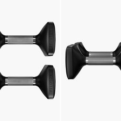 Peloton dumbbells 25 pound weights