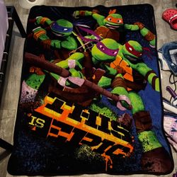 Tmnt Kids Blanket 